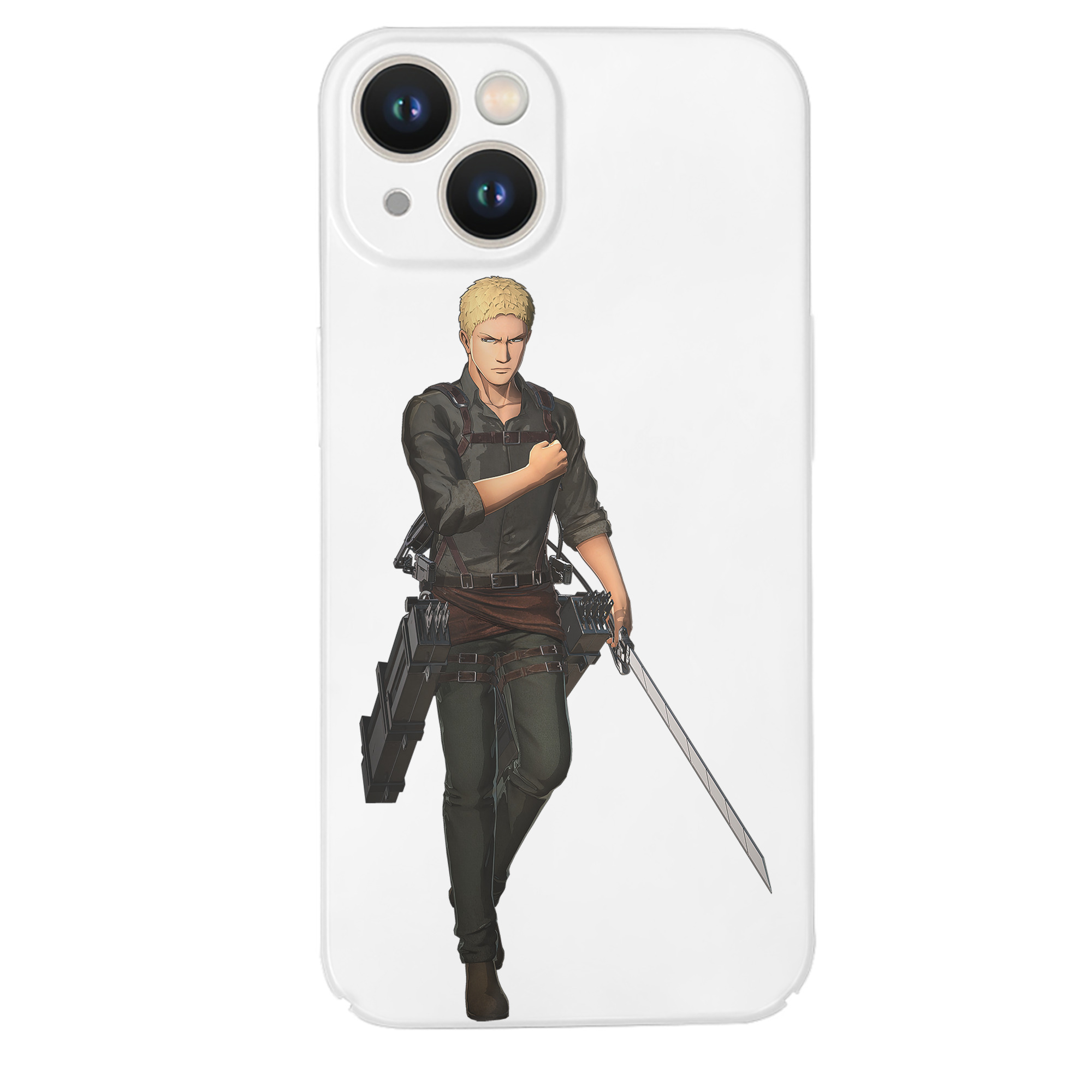（画像用） 進撃の巨人 ライナー・ブラウン Attack on Titan Reiner Braun 【iPhone 14シリーズ対応】ハードケース